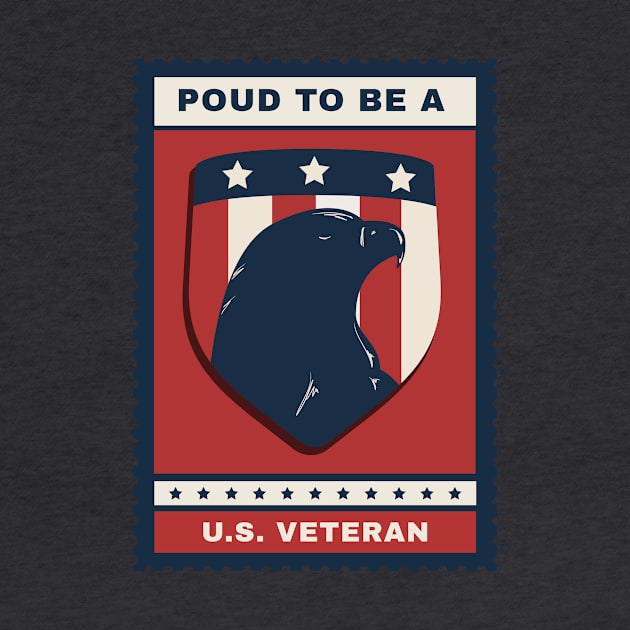 Proud to be a US Veteran by Freedom & Liberty Apparel